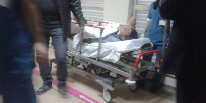 Havalı kompresör tabancası ile şaka hastanede bitti