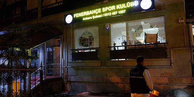 Fenerbahçe’nin Ankara Şubesine saldırı