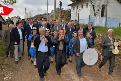 Kırsalda sosyal kalkınma başladı