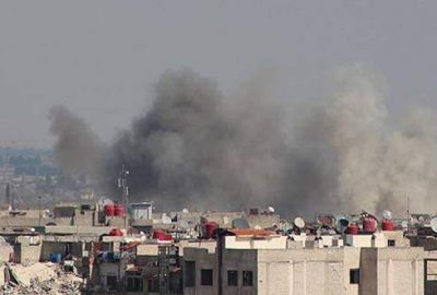 Esad yine varil bombasıyla saldırdı