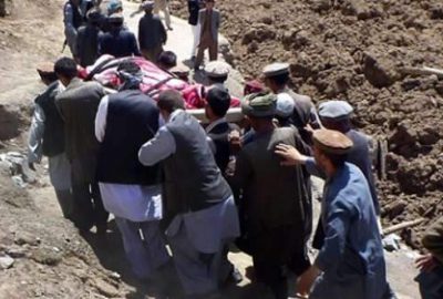 Afganistan’da heyelan!