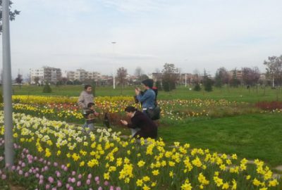 Bursalılar parklar akın etti!