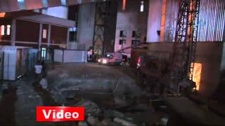 Çimento fabrikasında patlama