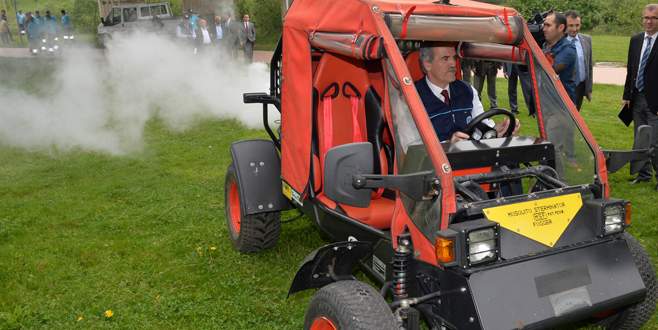 Bursa’da haşereyle savaş