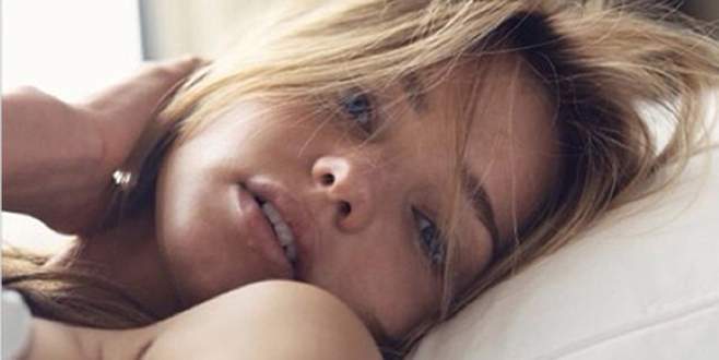 Şimdi de yatak hallerini paylaşıyorlar!