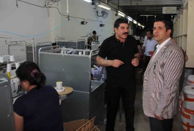Döşemealtı Belediye Başkanı Turgay Genç, Yeşilbayır Mahallesi’nde hizmet veren Adem