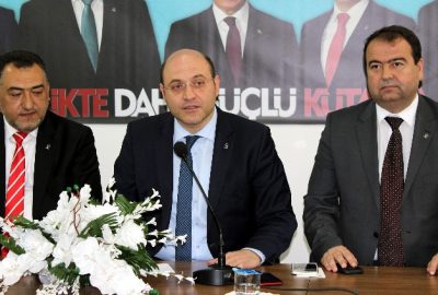 AK Parti Kütahya İl Başkanı Ali Çetinbaş, Kütahyalılar’ın, Cumhurbaşkanı Recep