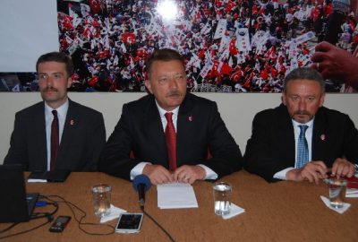 Vatan Partisi Aydın Milletvekili Adayları Hasan Atilla Uğur ve Selahattin