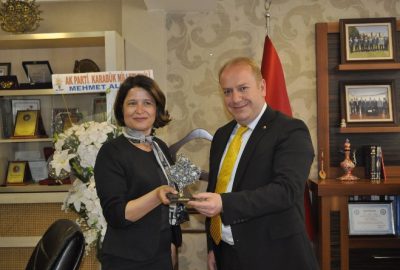 Kosova Meclis Başkan Yardımcısı Enis Kervan,İş dünyası dayanışma derneği başkanı