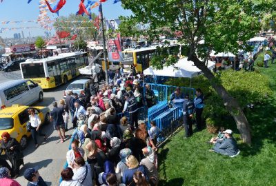 Üsküdar Belediyesi tarafından bu yıl 9’uncu kez ‘Mor Salkım Erguvan