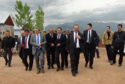 Hakkari’nin Çukurca ilçesi Üzümlü Sınır Kapısı, uzun bir aradan sonra