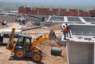 Şırnak’ın Silopi ilçesinde yapımına 1 yıl önce başlanan Silopi İçme