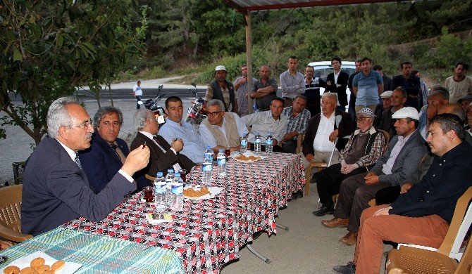 AK Parti Adayı Aydın, Gazipaşa’da Esnaf Ve Köylüyle Buluştu Seçim çalışmalarını sürdüren AK Parti Antalya Milletvekili adayı İbrahim Aydın,