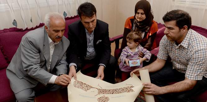 IŞİD’den kaçan aileye Osmangazi’den destek