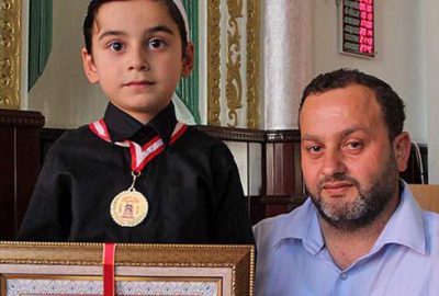 6 yaşında hatim indirdi