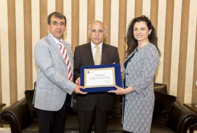 Maliye Bakanı Mehmet Şimşek’ten Gürallar’a Teşekkür Belgesi