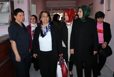 AK Parti Milletvekili Adayı Sıvacı Dinar Devlet Hastanesi’ni Ziyaret Etti