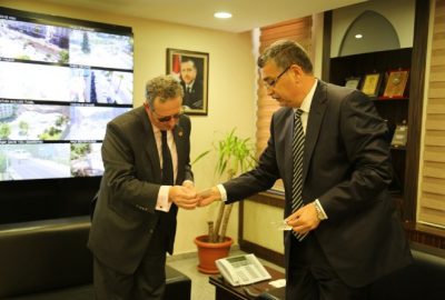 Güvenç, Belçika Büyükelçisi Kabul Etti