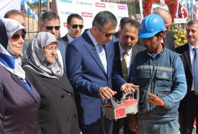 Merinos Servi Erdemoğlu Camii Temeli Törenle Atıldı