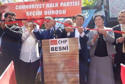 CHP, Besni İlçesinde Seçim İrtibat Bürosunu Açtı