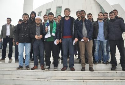 Öğrencilerden Ahlaksız Yayınlara Karşı Basın Açıklaması