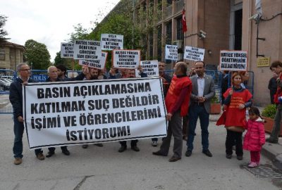 Hatice Öğretmen Tekrar Basın Açıklamasında