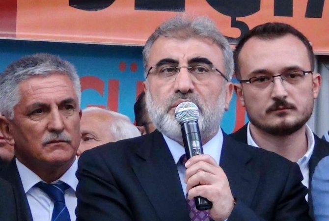 KÜTAHYA (İHA) – Enerji ve Tabii Kaynaklar Bakanı Taner Yıldız,
