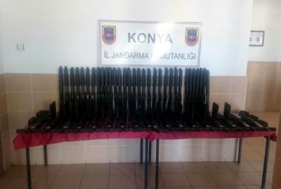 Hüyük’te Durdurulan Araçta Pompalı Tüfek Ele Geçirildi