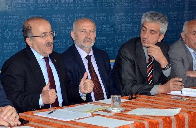 Gümrükçüoğlu Tonya’da Mahalle Muhtarları İle Buluştu