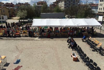 Seydiler Şehit Ersin Yenel Ortaokulu TÜBİTAK Destekli Bilim Fuarı Açıldı