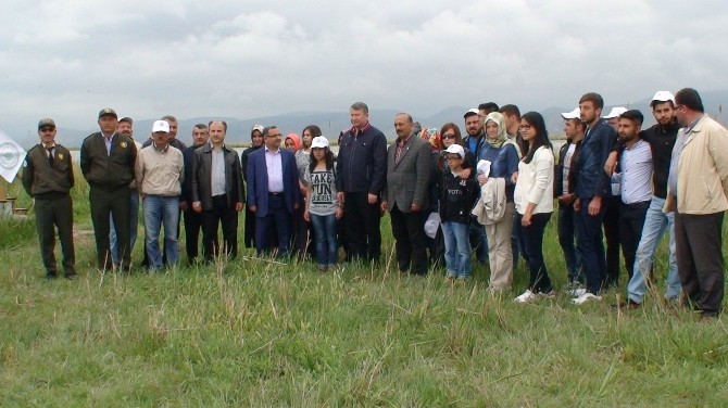 Öğrenciler Akgöl’de Dünya Göçmen Kuşları Gününü Kutladı
