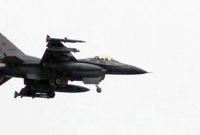 Askeri uçak düştü!