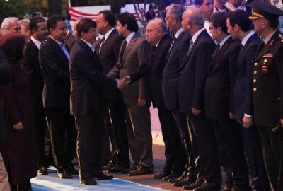 Başbakan Davutoğlu Mersin Valiliği’ni Ziyaret Etti