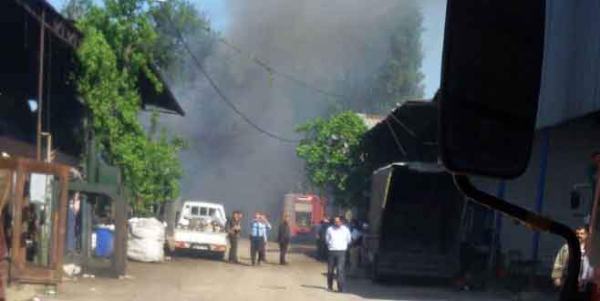 Bursa’da korkutan yangın