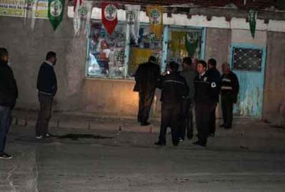 O partini seçim bürosuna saldırı