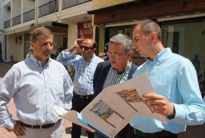 Başkan Kayalı, Cephane Sokaktaki Çalışmaları İnceledi