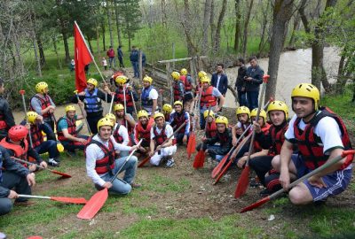 Kelkit’te 3. Geleneksel Rafting Şenliği Yapıldı