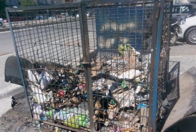 Geri Dönüşüm Kutusunda Yangın Paniğine Neden Oldu