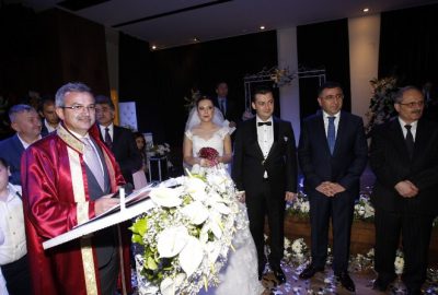Özel Kalem Müdürünün Nikahını Başkan Köşker Kıydı
