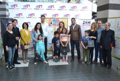 Forum Kayseri’de Çocuklar Resim Yaptı Anneler Sevindi