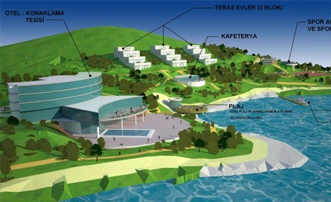 Kale Su Sporları Merkezi Projesi Hayata Geçiriliyor