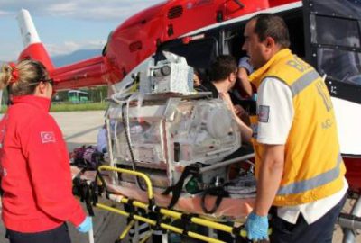 Akılalmaz olay! Bebek ısınsın diye…