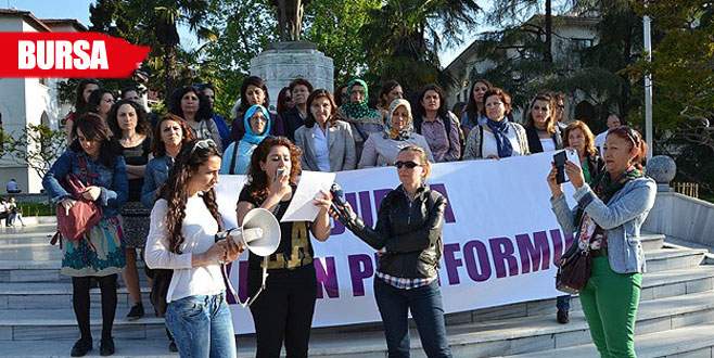 Bursa’da Ferinaz protestosu