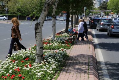 Melikgazi Şimdi Çiçek Bahçesi