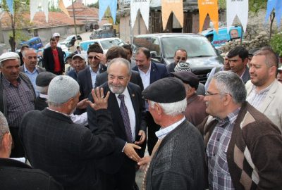 AK Parti’li Uslu’dan Köy Ziyaretleri