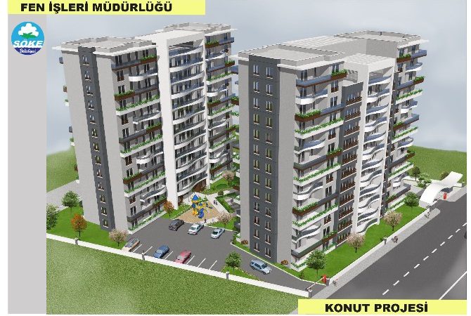 Söke Belediyesi’nin merakla beklenen projelerinden biri olan konut projesi ihale