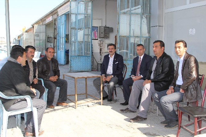 Başkan Kale’den Sanayi Esnafına Ziyaret