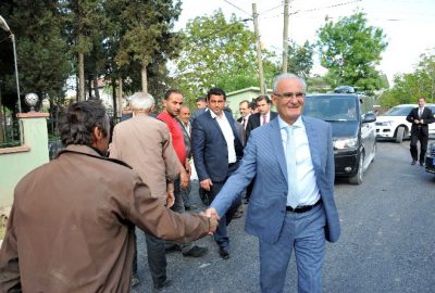 Başkan Yılmaz, Bafra’daki Alt Yapı Çalışmalarını İnceledi