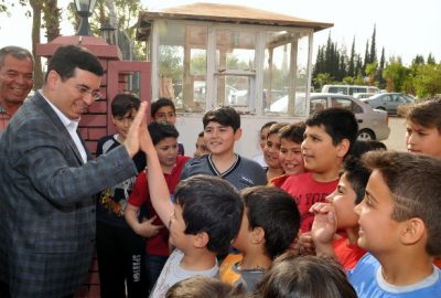 Başkan Tütüncü’den Çocuklara Halı Saha Ve Bilgi Evi Müjdesi