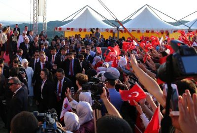 Cumhurbaşkanı Erdoğan, Preze Kalesi Camii’nin Açılışını Yaptı